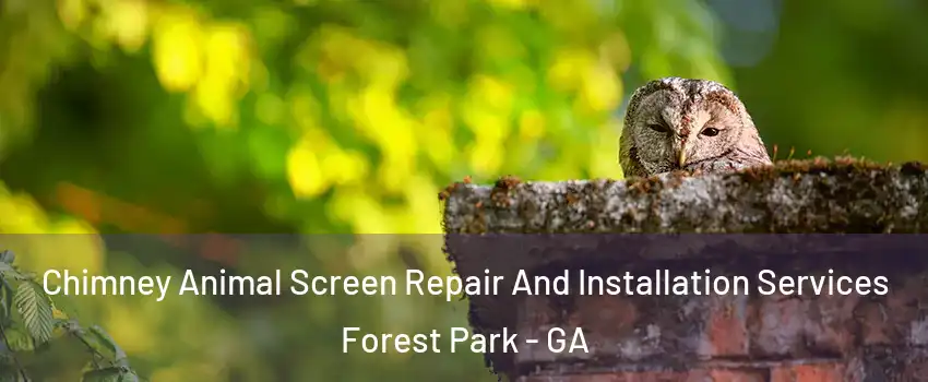  Chimney Animal Screen Repair And Installation Services Forest Park - GA