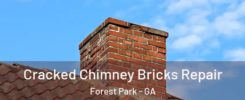  Cracked Chimney Bricks Repair Forest Park - GA