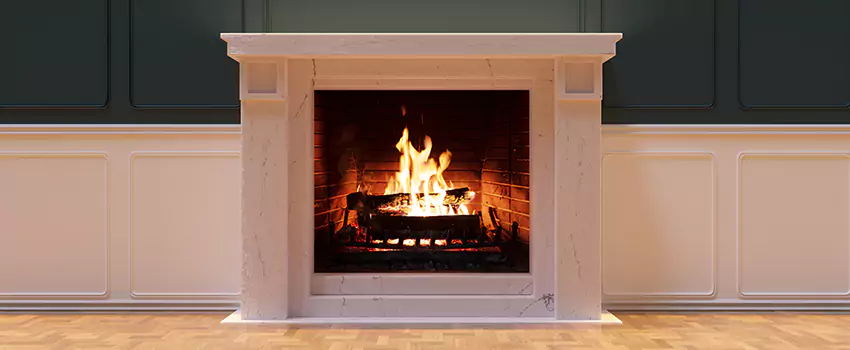 Open Flame Wood-Burning Fireplace Installation Services in Forest Park, Georgia