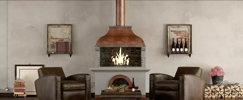 Thelin Hearth Products Providence Pellet Insert Fireplace Installation in Forest Park, GA