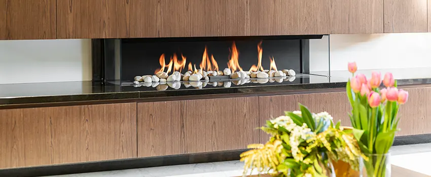 Double-height Fireplace Design Refurbishment in Forest Park, Georgia